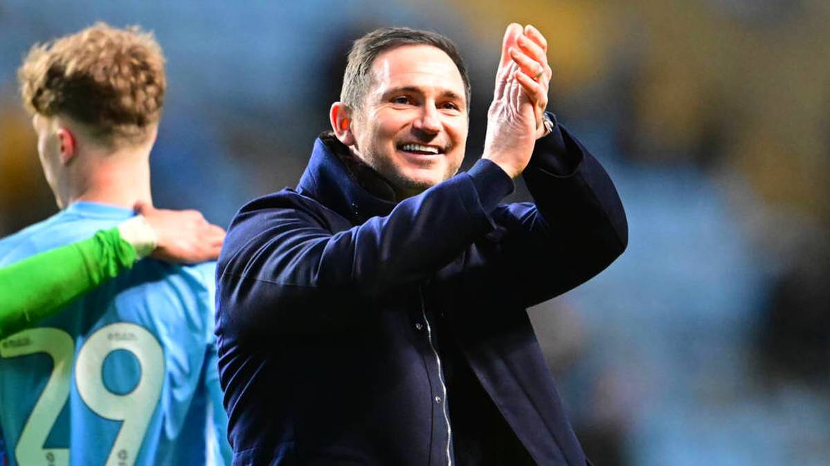 Frank Lampard took over the head of the head coach from Coventry City
