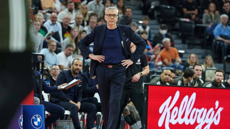 Satisfied: Bayern coach Gordon Herbert