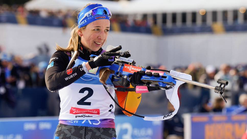 Franziska Preuss could win the overall World Cup