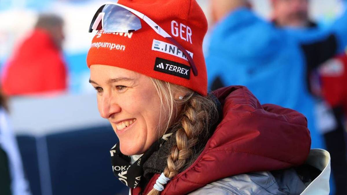 Denise Herrmann-Wick speaks in the Sport1 interview about Franziska Preuß's success, among other things