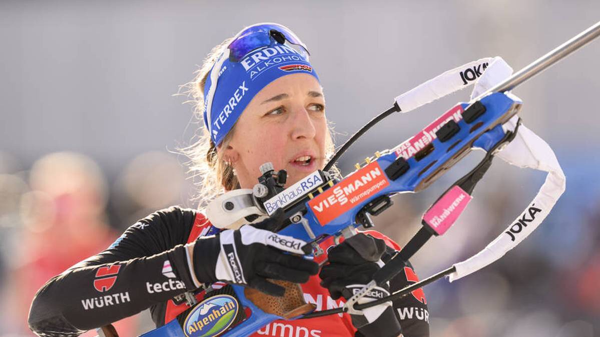 Franziska Preuss leads the overall World Cup