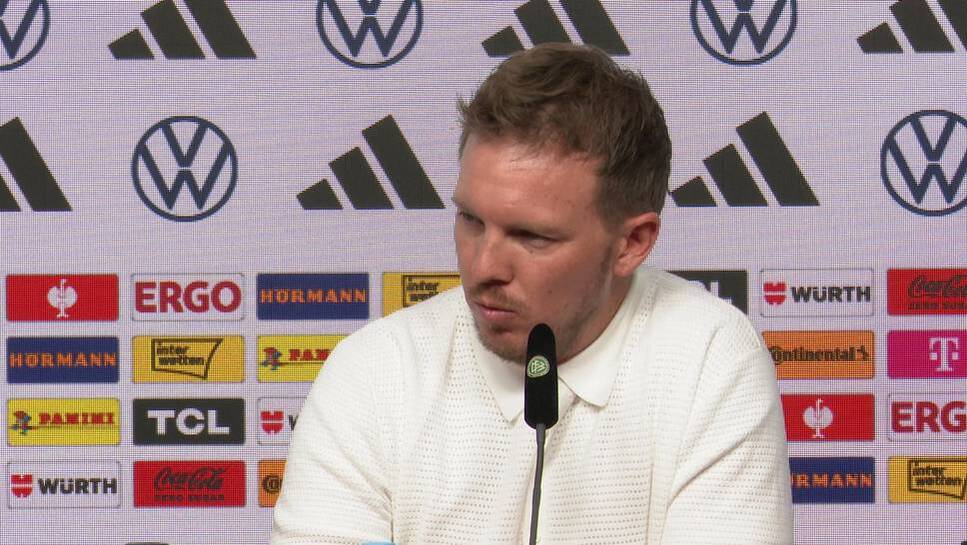 Marc-André Ter Stegen is also visiting before the Nation League duel with Bosnia. DFB coach Julian Nagelsmann explains why.