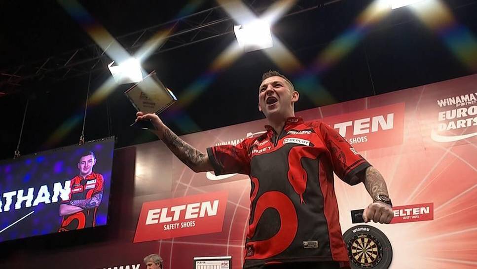 Nathan Aspinall wins 8: 4 in Göttingen at the European Darts Trophy in the final against Ryan Joyce, winning his first title at the European Tour.