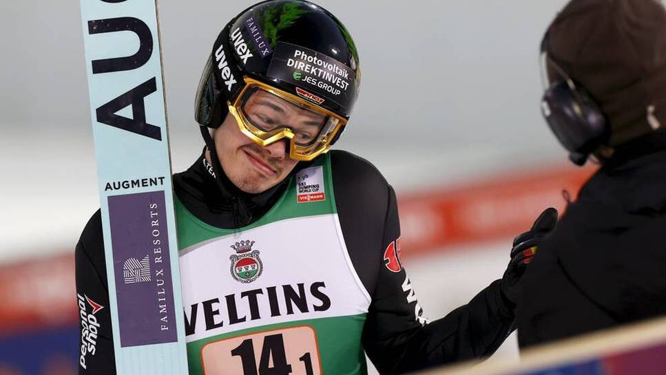 Philipp Raimund is affected by fear of heights