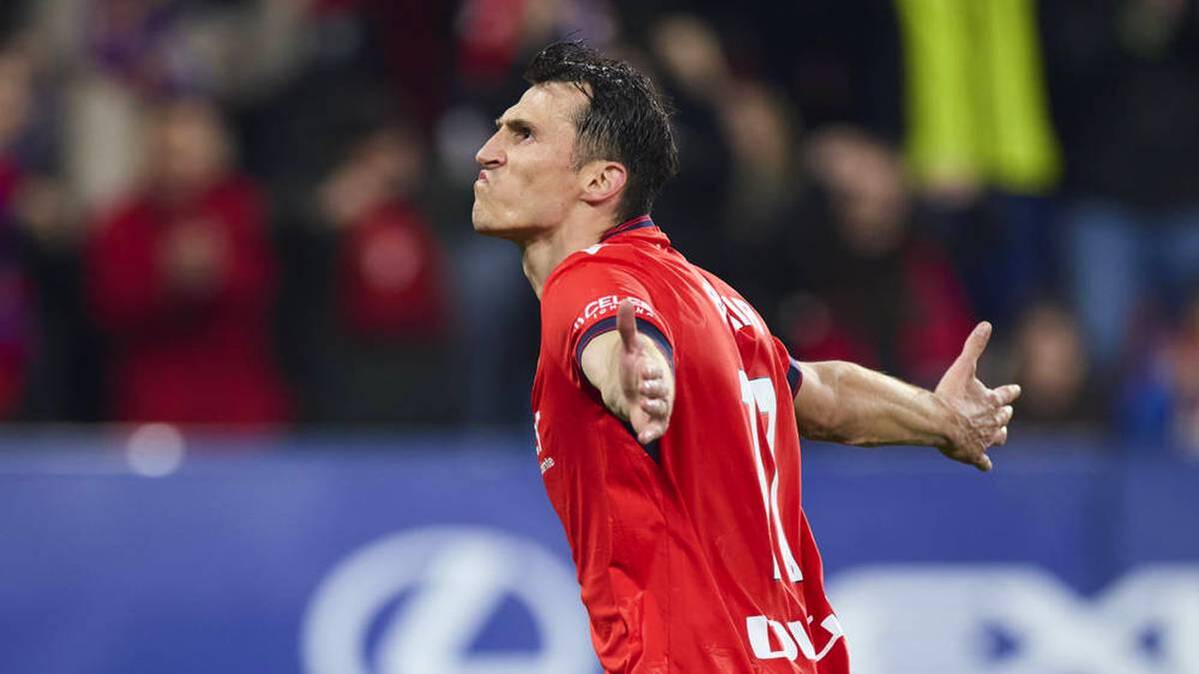 Ante Budimir is a record shooter from Osasuna