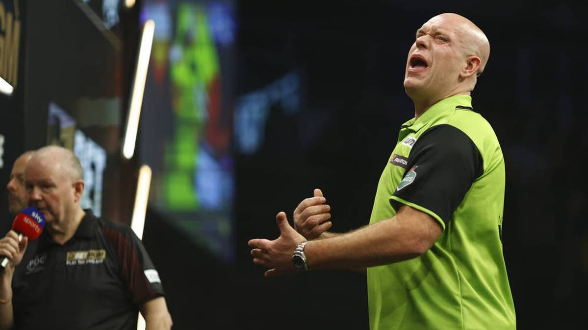 Michael van Gerwen lost to Niko Springer