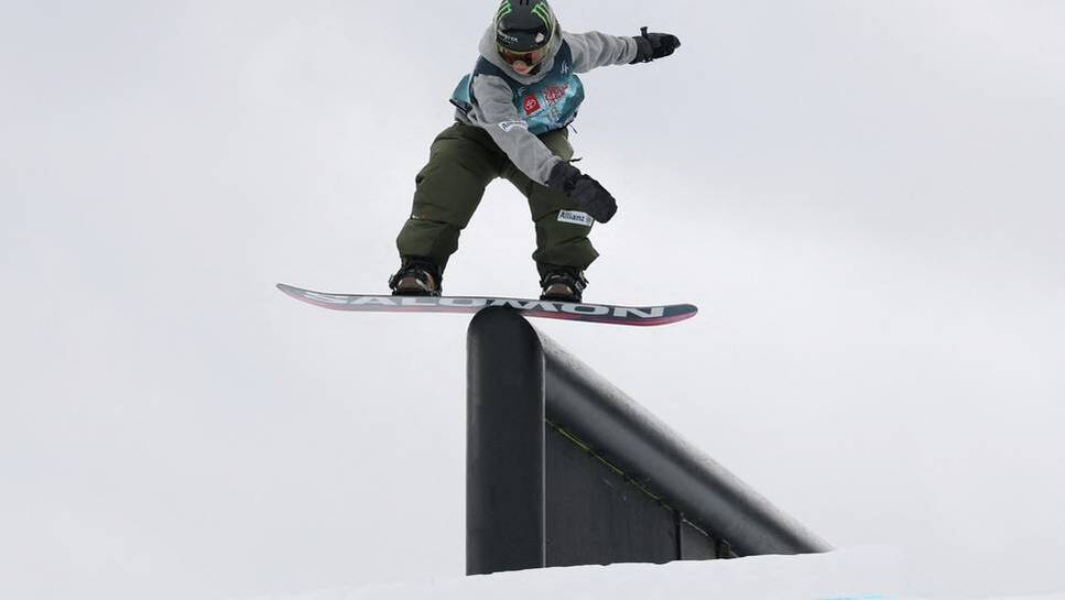 Snowboarder Annika Morgan