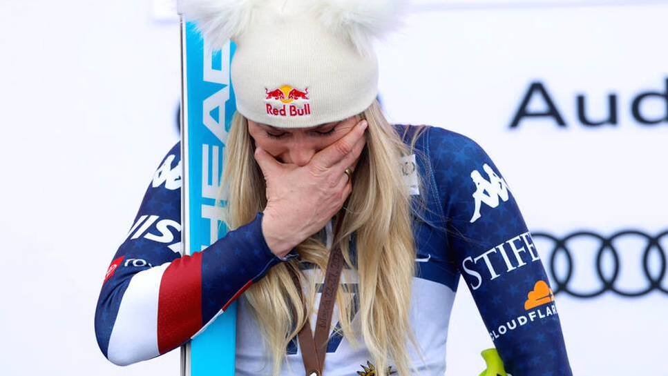 Lindsey Vonn has to cope with a painful loss