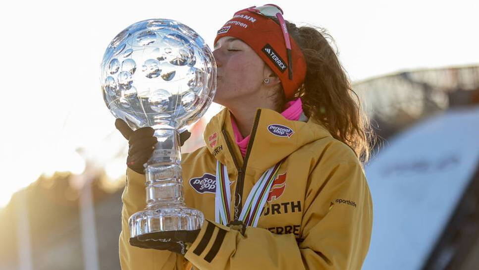 Nathalie Armbruster is the winner of the Combination World Cup