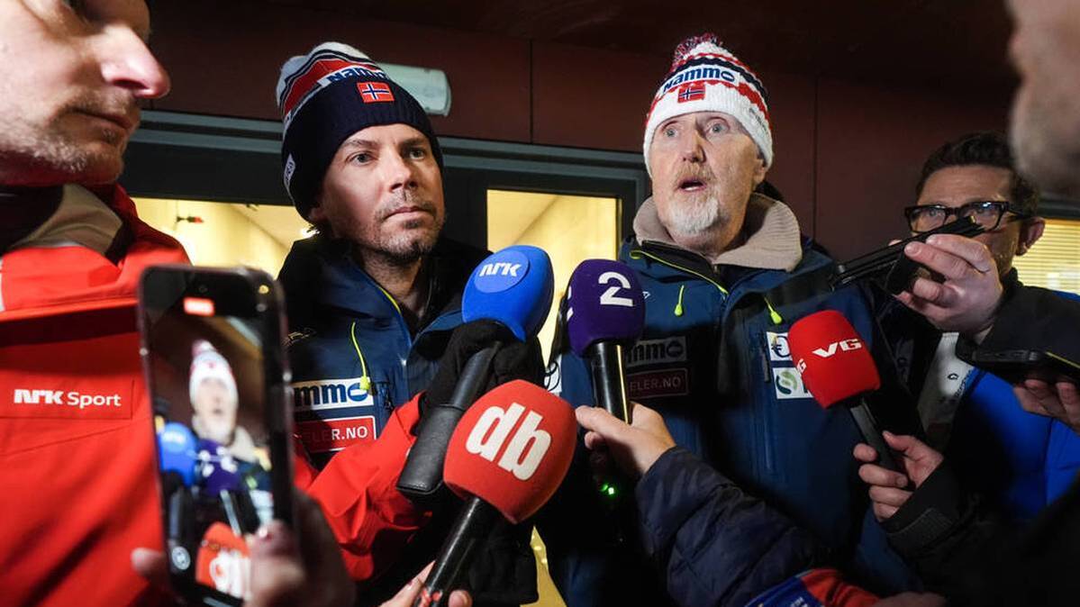 Jan Erik Aalbu (right) admitted the fraud of the Norwegians on Sunday afternoon