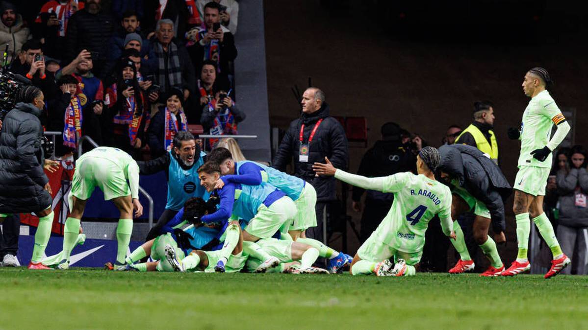 FC Barcelona turns the top game at Atlético Madrid after a 0-2 deficit
