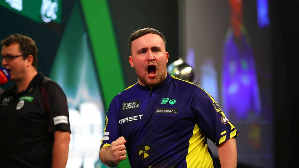 Luke Littler won the PDC World Darts Championship in Ally Pally