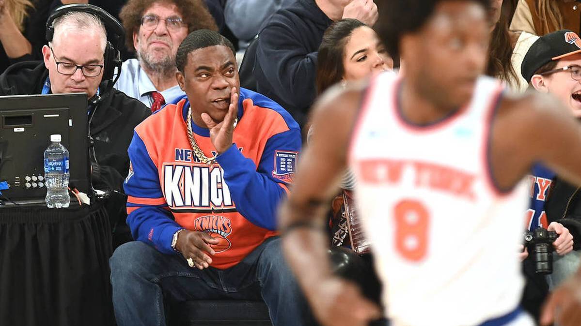 Tracy Morgan is a big fan of New York Knicks