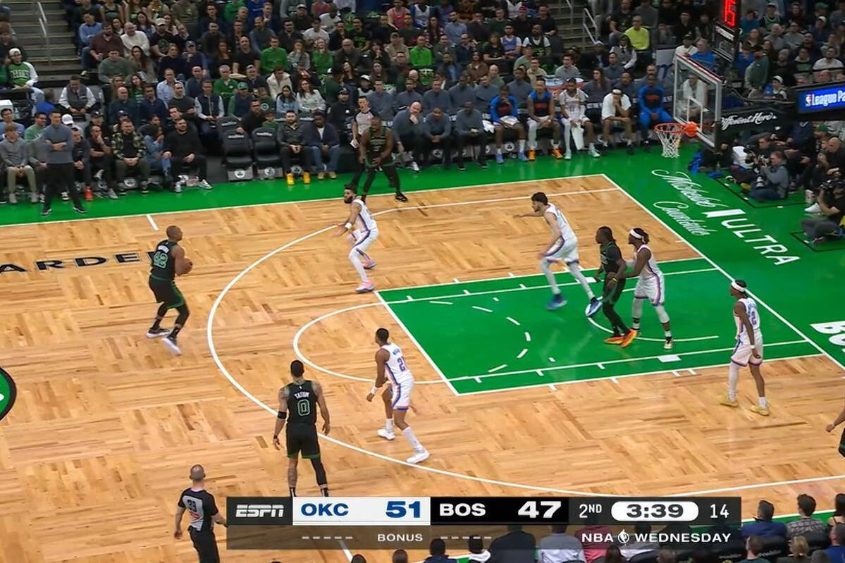 Dreier festival! Oklahoma forces Celtics to insane record