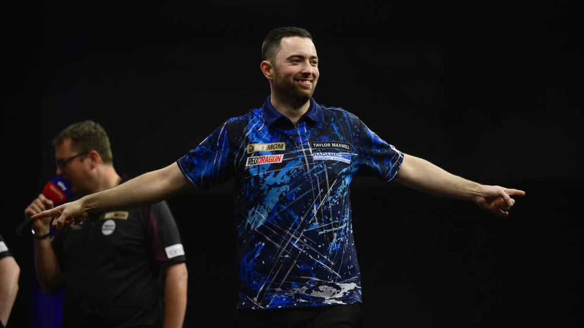 Luke Humphries succeeded in Leicester on the 9-Darter