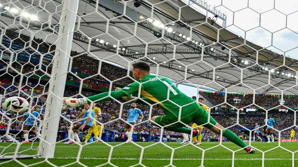 Castels stood in the Belgian's goal at the EM 2024