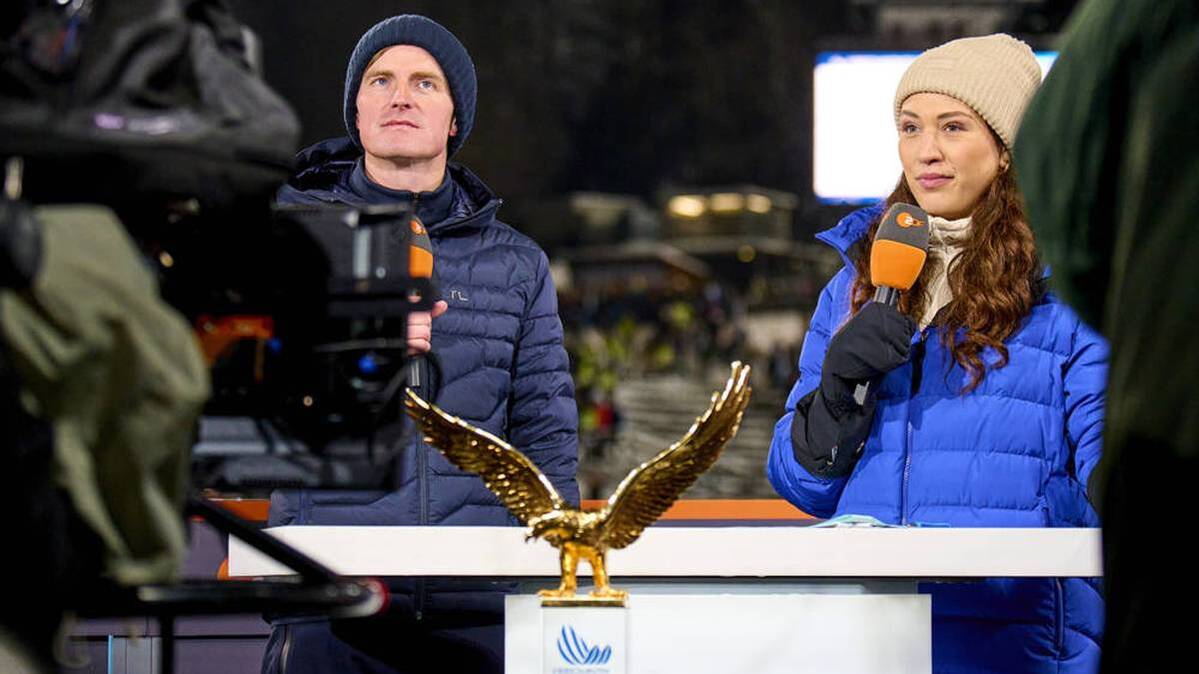 Severin friend with ZDF colleague Lena Kesting