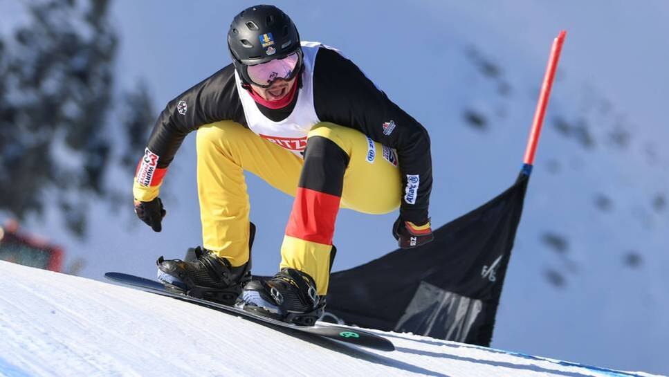 Snowboard cross Leon Beckhaus