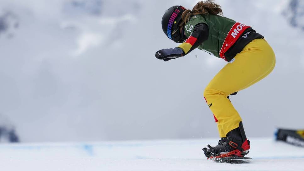Jana Fischer struggled to the small final