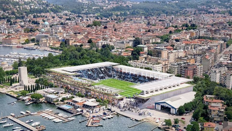The Italian Football Association Como 1907 and the city of Como initiated the first phase of the renovation of the Stadio Giuseppe Sinigaglia.