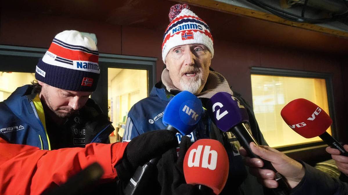 The Norwegian ski jumping team around sports director Jan-Erik Aalbu is in the focus after the scandal