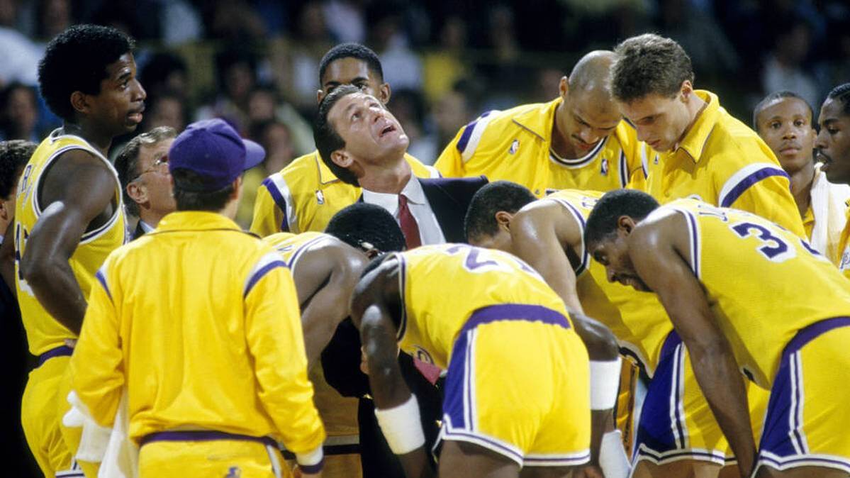 Pat Riley was the coach of the legendary "Showtime Lakers" of the 80s