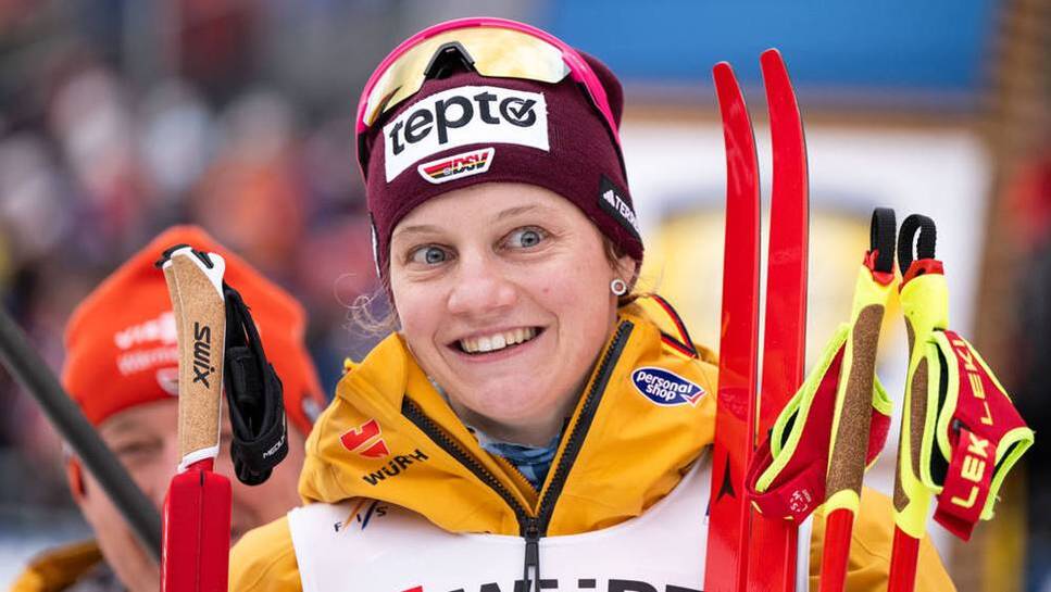 Victoria Carl ends the overall World Cup as the first German among the top 3