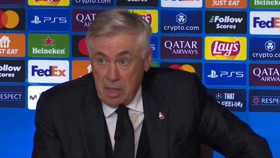 Against Atletico it took a penalty shootout in the Madrileno to crown Real Madrid as the winner. After the game, real coach Carlo Ancelotti reviewed the game again.