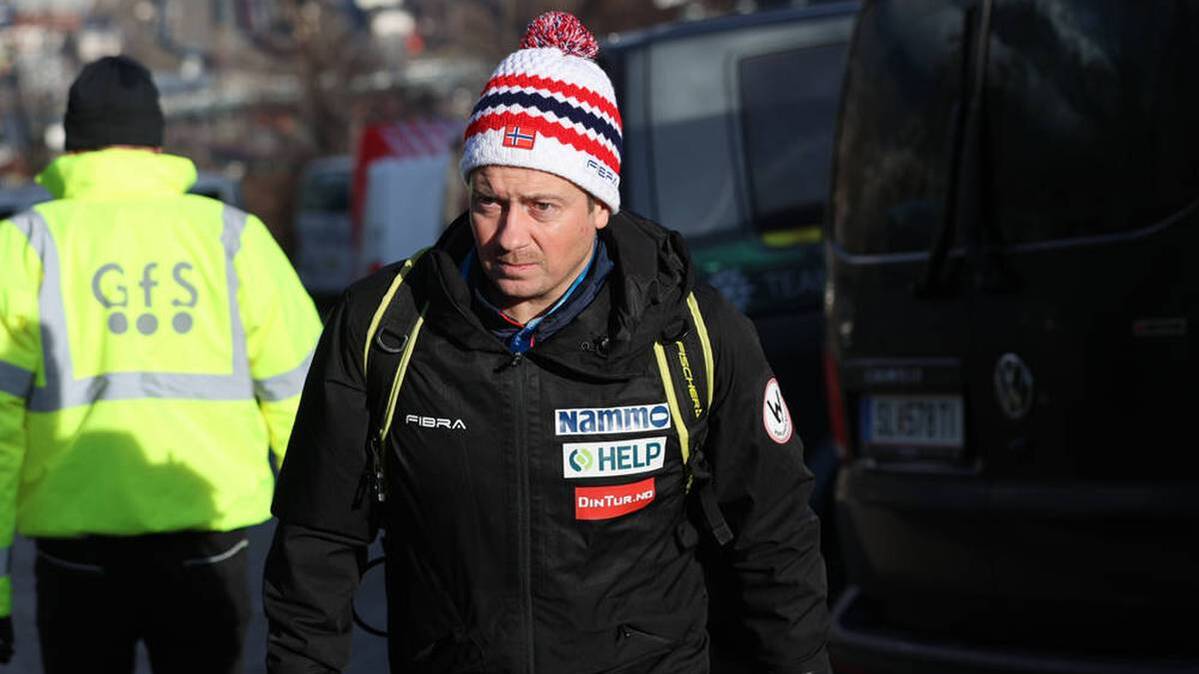 Suspended: the Norwegian assistant coach Lobben