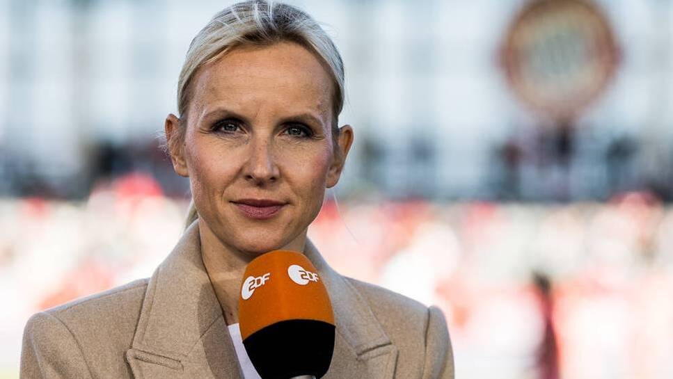 Katja Streso had to remove the winter sports day on ZDF early