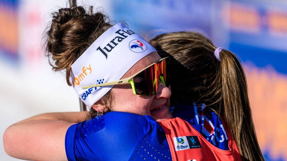 Lou JeanMonnot lost the struggle for the overall World Cup of extremely thin against Franziska Preuß