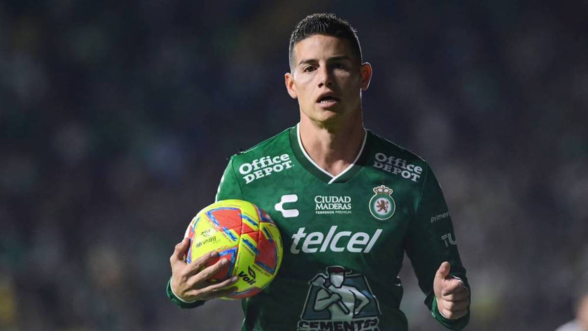 Former Bayern player James Rodríguez plays for Club Léon