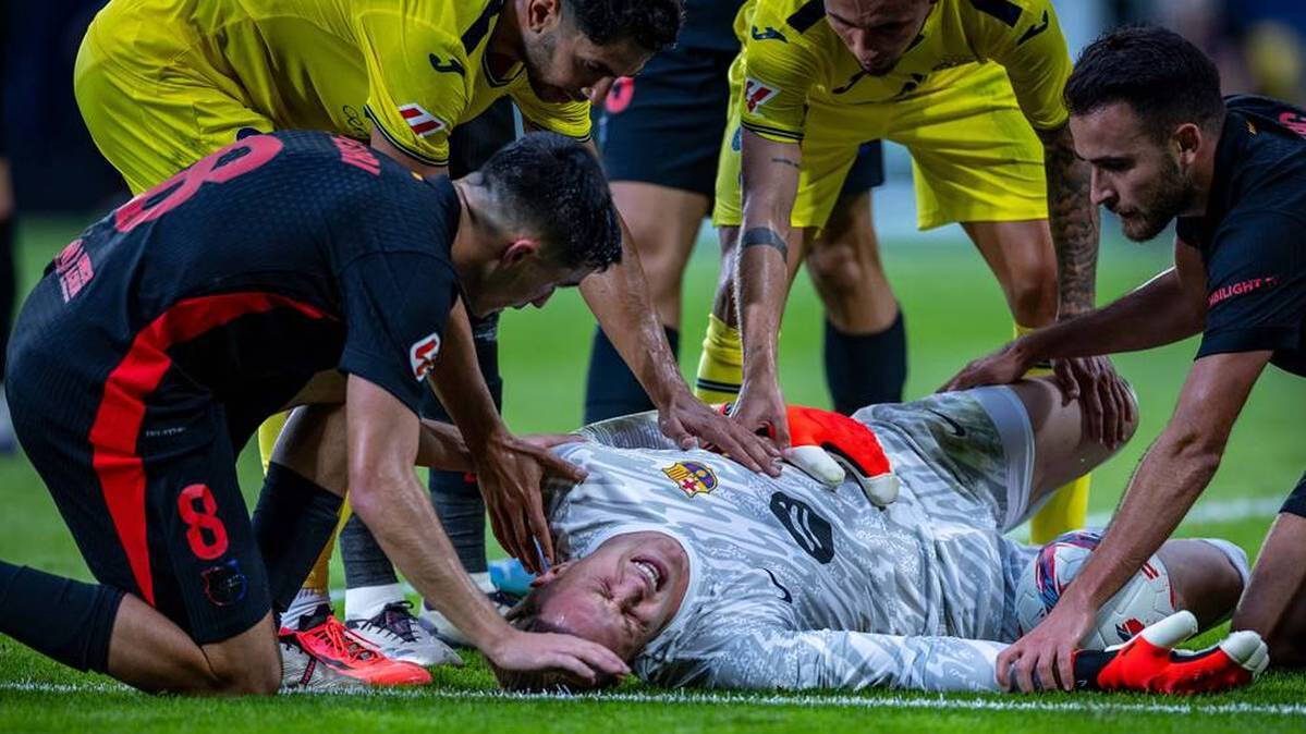 Marc-André Ter Stegen thinks of his bad injury