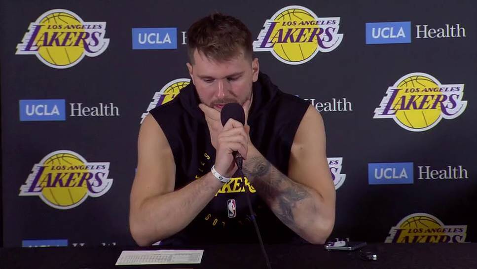 Luka Doncic believes that LeBron James and he have to take responsibility to turn the weak form of the lacers.