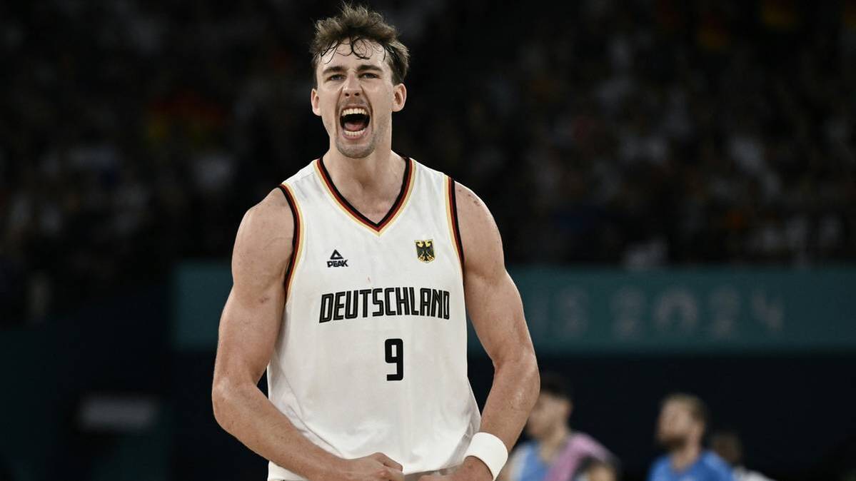 Franz Wagner at the summer games of Paris
