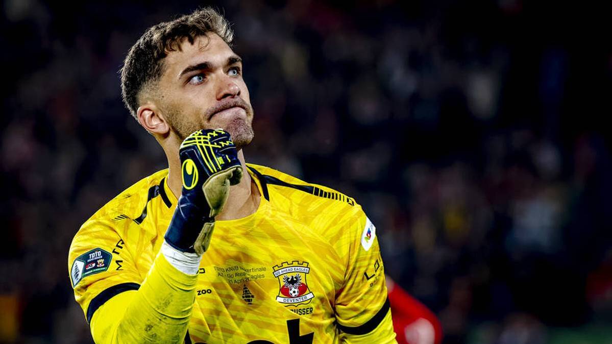 Jari de Busse became a hero in a penalty shootout