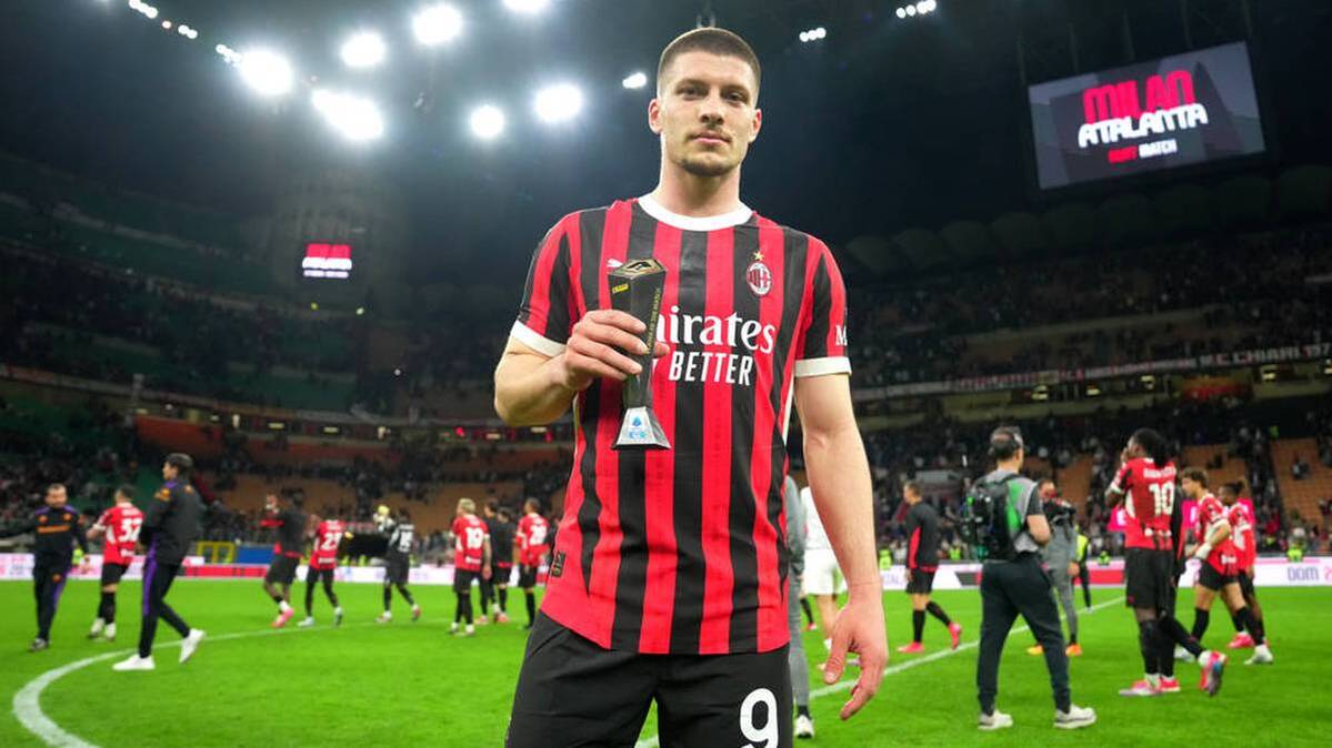 Luka Jovic is rarely used by Milan