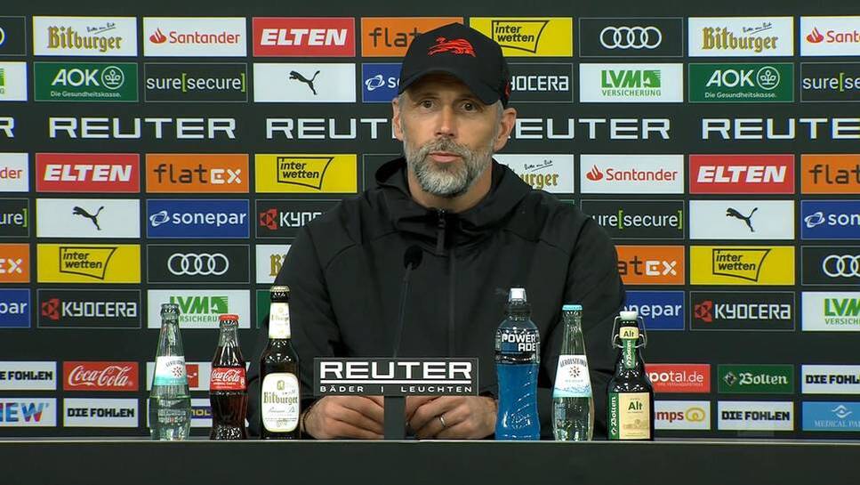 After the defeat against Gladbach, Leipzig coach Marco Rose talks about the upcoming DFB Cup semi-final-the RB coach had no idea about his release the next day.