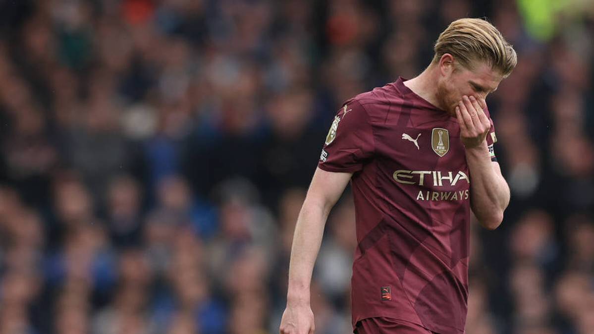 Kevin de Bruyne is not enthusiastic about his end at Manchester City