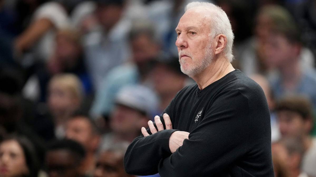 Surpreted the Spurs since 1996: Gregg Popovich