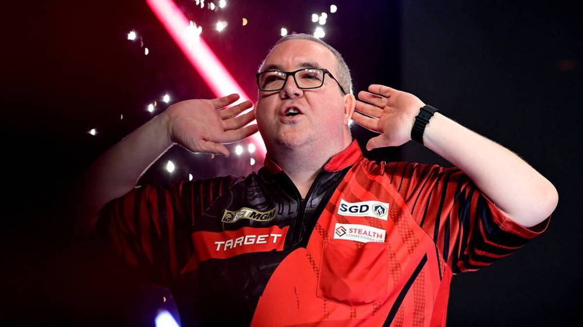 Stephen Bunting won his first points in Berlin