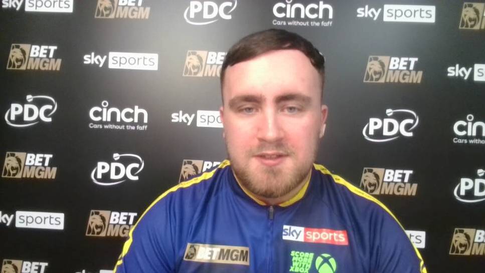 After his victory on the eighth matchday of the Premier League of Darts, Luke Littler talks about the new standards that he sets week after week and is looking forward to the next matchday in Berlin.