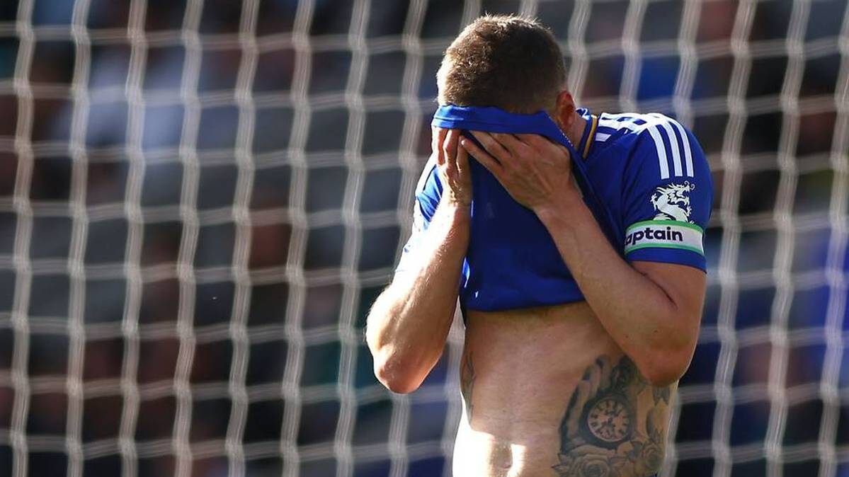 Jamie Vardy once became champion with Leicester
