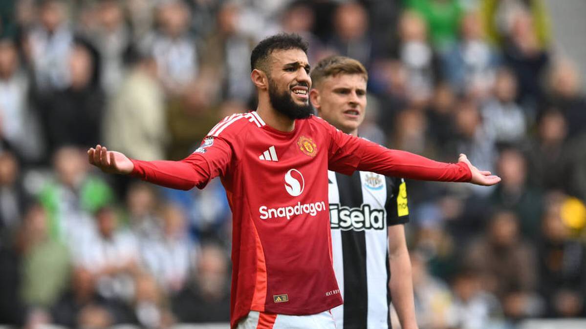 Noussair Mazraoui did not cut a good figure