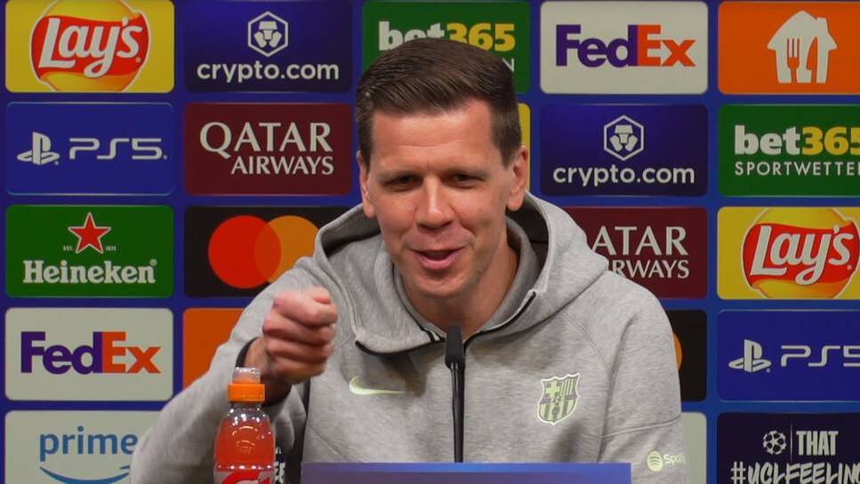 Barca replacement keeper Wojciech Szczesny talks about the crucial question: He or ter Stegen? With this question, he ensures great laughter at the press conference.