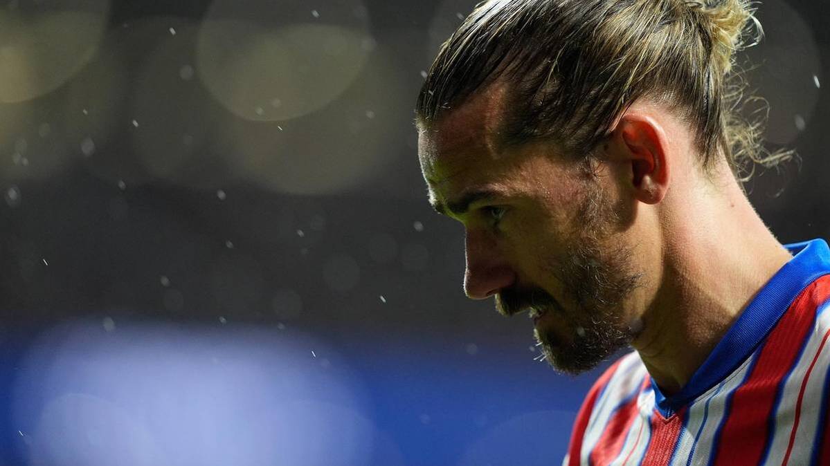 Antoine Griezmann was recently only a replacement at Atlético
