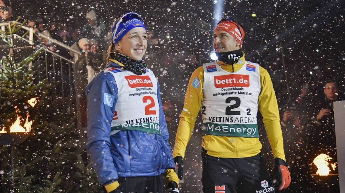 Franziska Preuß talks about the weak results of the biathlon men
