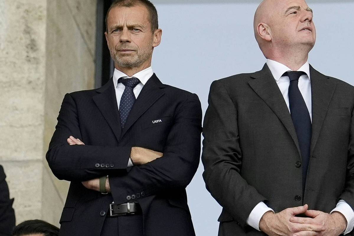 Last week, UEFA attacked the FIFA boss sharply. Conventional tones are struck in a new statement.