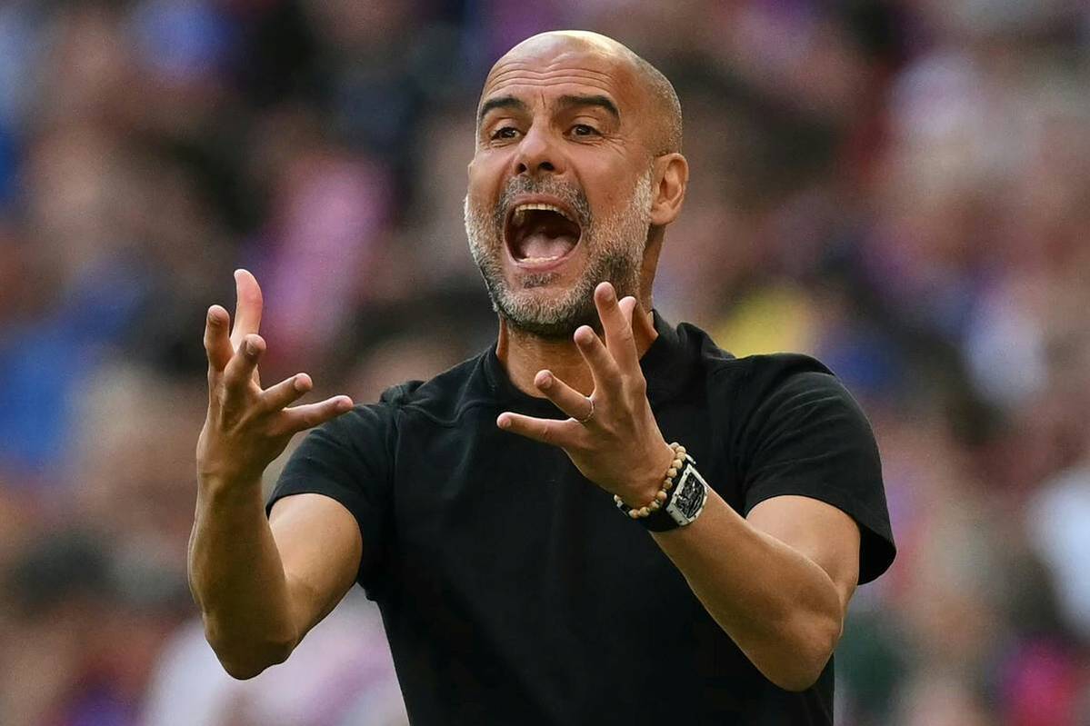 With Manchester, the Starcoach loses the cup final against outsider Crystal Palace - and reacts upset.