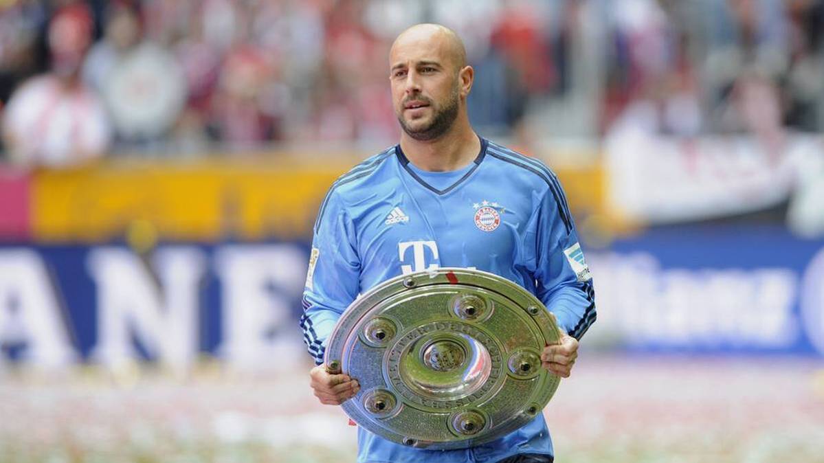 Pepe Reina won his only championship with FC Bayern